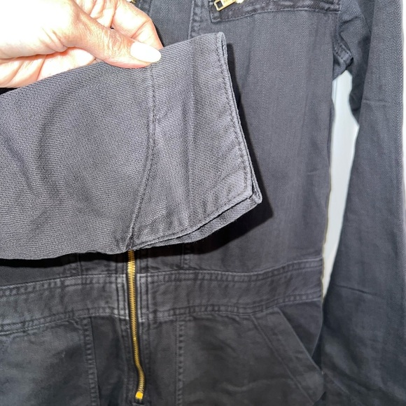 FREE PEOPLE x Sandrine
Rose Charcoal Linen Zip Jumpsuit
Slouchy Utility XS NWT - Picture 9 of 14